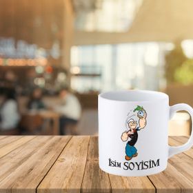 Temel Reis Baskılı Kupa Bardak