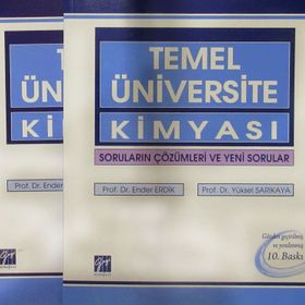 Temel Üniversite Kimyası ve Soruların Çözümleri 2 Kitap Takım - Yüksel Sarıkaya Ender Erdik