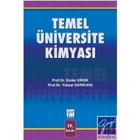 Temel Üniversite Kimyası ve Soruların Çözümleri 2 Kitap Takım - Yüksel Sarıkaya Ender Erdik