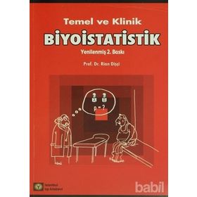 TEMEL VE KLINIK BIYOISTATISTIK - RIAN DIŞÇI (ISBN:9786054499083)