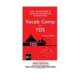 Temel YDS Kelimeleri ve Çıkmış Kelime Soruları Çalışma Kitabı Vocab Camp for YDS - Pegem Yayınları