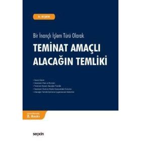 TEMINAT AMAÇLI ALACAĞIN TEMLIKI - ALI ŞAFAK