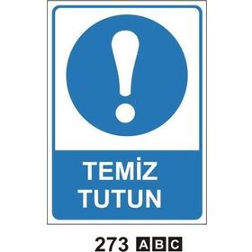 Temiz Tutun Uyarı Levhası