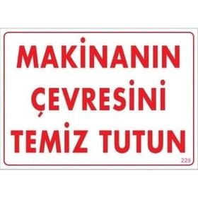 Temiz Tutun Uyarı Levhası