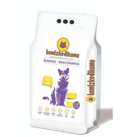 Temizkedikumu 15 lt Kokusuz Topaklanan Beyaz Bentonit Kedi Kumu