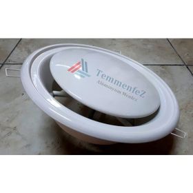 Temmenfez 100 mm Alüminyum Beyaz Gemici Anemostad