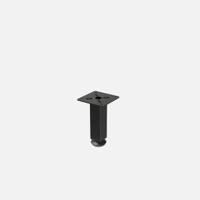 Tempo 25X25 mm Baza 10 cm Siyah Ayak
