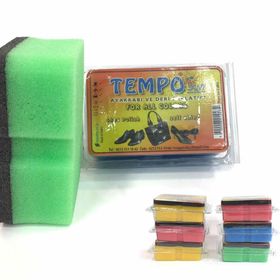 Tempo 6'lı Naturel Ayakkabı Temizleme Süngeri