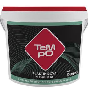 Tempo Açık Mavi 3.5 kg Silikonlu Mat Plastik İç Cephe Duvar Boyası