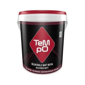 Tempo Bal Sarısı 10 kg Silikonlu Mat İç Cephe Duvar Boyası