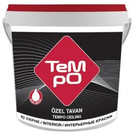 Tempo Beyaz 10 kg Silikonlu Mat İç Cephe Duvar Boyası