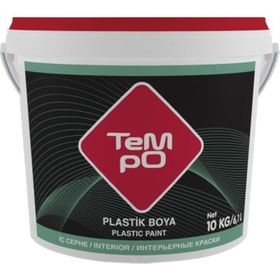 Tempo Beyaz 10 kg Silikonlu Mat İç Cephe Duvar Boyası