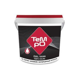 Tempo Beyaz 10 kg Silikonlu Mat İç Cephe Duvar Boyası