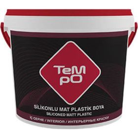 Tempo Çay Yeşili 20 kg Silikonlu Mat İç Cephe Duvar Boyası