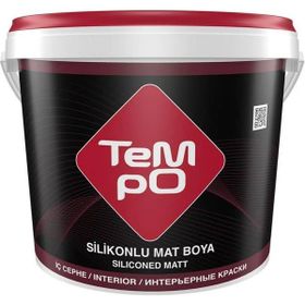 Tempo Çikolata 20 kg Silikonlu Mat İç Cephe Boyası