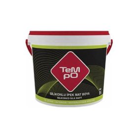 Tempo Gülpembe 2.5 lt Silikonlu İpek Mat İç Cephe Duvar Boyası