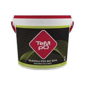 Tempo Gülpembe 2.5 lt Silikonlu İpek Mat İç Cephe Duvar Boyası