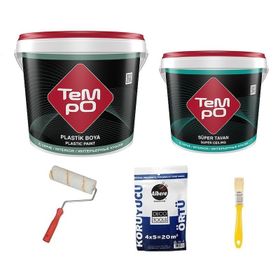 Tempo İstiridye 10 kg Silikonlu Mat İç Cephe Duvar Boyası