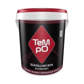Tempo İstiridye 10 kg Silikonlu Mat İç Cephe Duvar Boyası