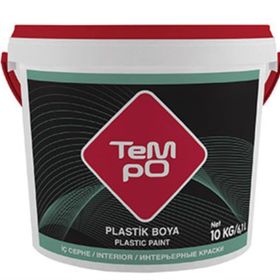 Tempo Kül Gri 10 kg Silikonlu Mat İç Cephe Duvar Boyası