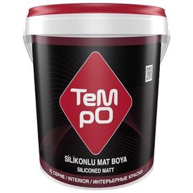 Tempo Nil Yeşili 10 kg Silikonlu Mat İç Cephe Duvar Boyası