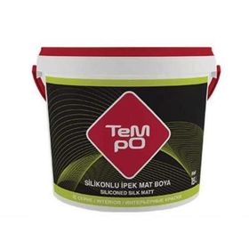 Tempo Pastel Pembe 2.5 lt Silikonlu İpek Mat İç Cephe Duvar Boyası