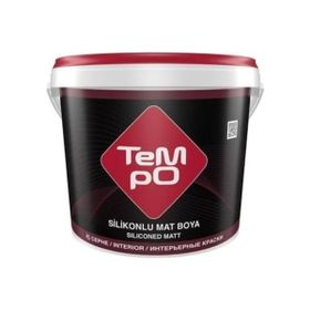 Tempo Şeker Pembe 10 kg Silikonlu Mat İç Cephe Duvar Boyası