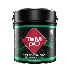 Tempo Siyah 0.75 lt Lüks Sentetik Boya