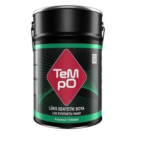 Tempo Siyah 15 kg Lüks Sentetik Boya