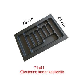Tempo T-2275 Gri Çekmece İçi Kaşıklık