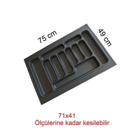 Tempo T-2275 Gri Çekmece İçi Kaşıklık