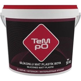 Tempo Zencefil 20 kg Silikonlu Mat İç Cephe Duvar Boyası