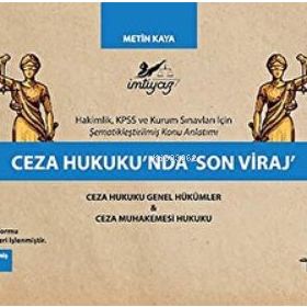 Temsil Kitap Metin Kaya Ceza Hukukunda Son Viraj