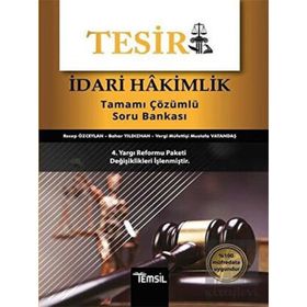 Temsil Kitap Tesir İdari Hakimlik Tamamı Çözümlü Soru Bankası