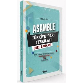 Temsil Yayıncılık 2022 Asamble Türkiye İdari Teşkilatı Çözümlü Soru Bankası