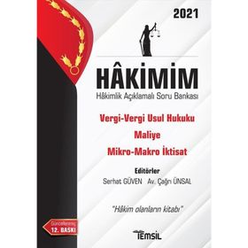 Temsil Yayınları 2021 Hakimim Hakimlik Açıklamalı Soru Bankası