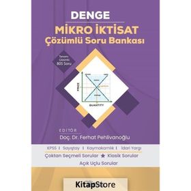 Temsil Yayınları 2022 Denge Mikro İktisat Çözümlü Soru Bankası