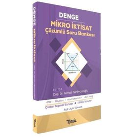 Temsil Yayınları 2022 Denge Mikro İktisat Çözümlü Soru Bankası