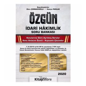 Temsil Yayınları Komite İdari Hakimlik Özgün Soru Bankası