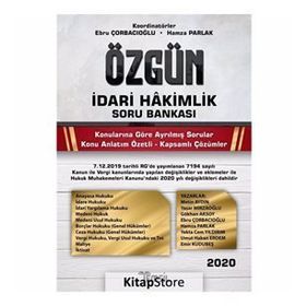 Temsil Yayınları Komite İdari Hakimlik Özgün Soru Bankası