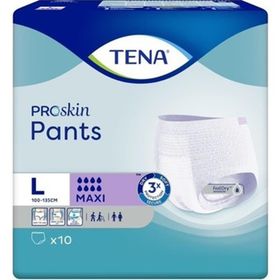 Tena 10'lu Large Maxi 8 Damla L Beden Emici Külot Hasta Bezi