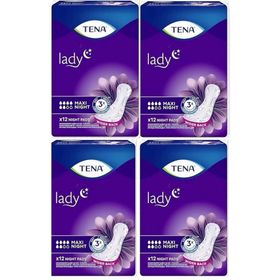 Tena 48 Adet Lady Maxi Night Kadınlar İçin Gece Mesane Pedi