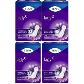 Tena 48 Adet Lady Maxi Night Kadınlar İçin Gece Mesane Pedi