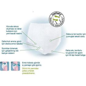 Tena 6 Damla Plus Emici Külot 120 Adet Medium Orta Hasta Bezi
