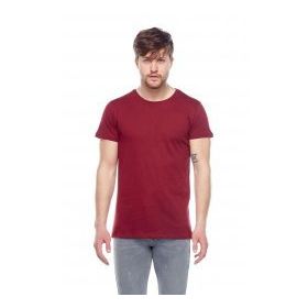 Tena Erkek Bordo Bisiklet Yaka Basic Tişört