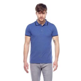 Tena Erkek İndigo Polo Yaka Tişört