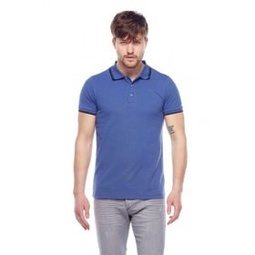 Tena Erkek İndigo Polo Yaka Tişört