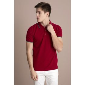 Tena Erkek M.kırmızı Polo Yaka Tişört