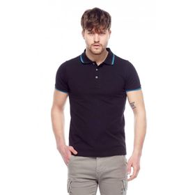 Tena Erkek Siyah Polo Yaka Tişört