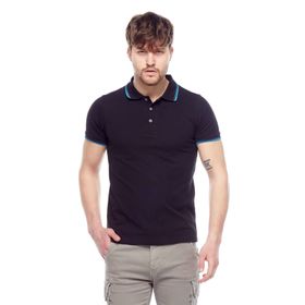 Tena Erkek Siyah Polo Yaka Tişört